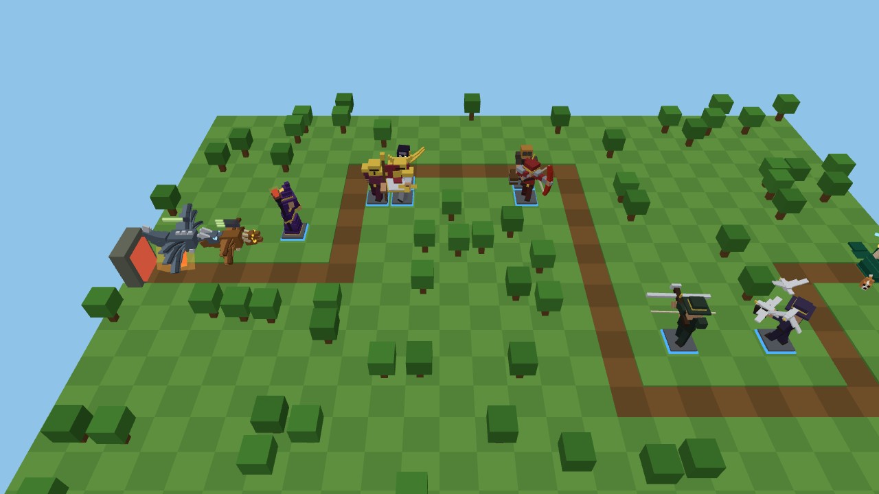 Tower Craft — Flyers crossing the map toward the queen